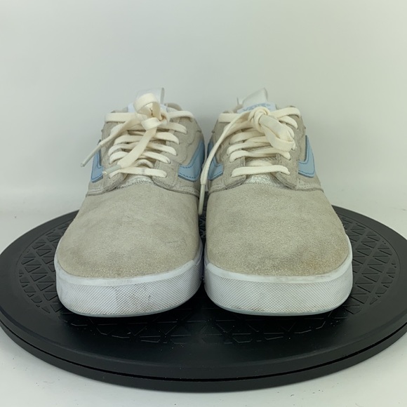 Vans UltraRange Pro Cream/Blue Skate Shoes Men's Size 6.5 Women's Size 8 - Picture 2 of 12